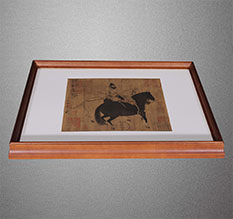 扎赉诺尔书画装裱配框服务案例